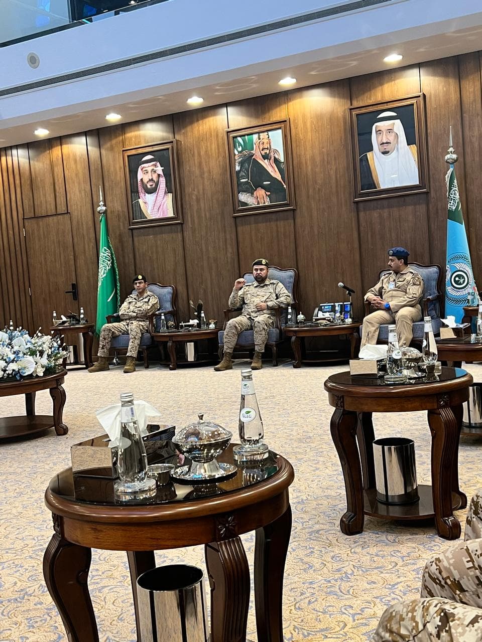 Major General Doctor Yasser Mandourah in strategic discussion