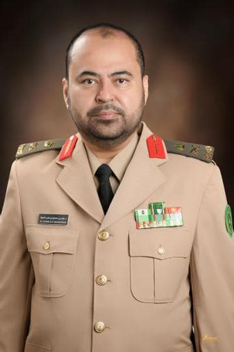 Major General Doctor Yasser Mandourah in official military uniform